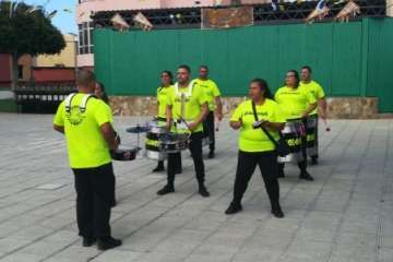 Pasacalles anunciador y pregón de las fiestas de El Calero 2018 (Foto TA, F,J. Santana y Antonio Alí)